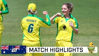 Australia extend winning streak in style | CommBank ODI series vs New Zealand