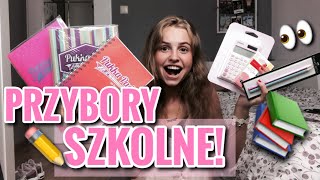 HAUL PRZYBORY SZKOLNE📚 BACK TO SCHOOL 2018