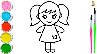 HOW TO DRAW A DOLL | Step by Step - Easy Drawing!