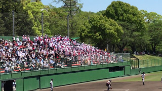 ２０１７春季高校野球兵庫県大会 準決勝　社ＶＳ明石商業　明石商業シートノック応援メドレー♪