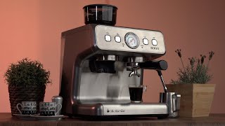 SOGO CAF-SS-5690 | CAFETERA ESPRESSO CON MOLINILLO |  COFFEE MAKER ESPRESSO WITH GRINDER 1550W 15BAR