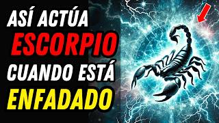 CUANDO ESCORPIO SE ENFADA, HASTA EL DIABLO TIEMBLA 🦂♏ Así Actúa Un Escorpiano Enojado