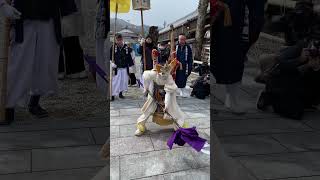 2025年 尾鷲神社例大祭 ヤーヤー祭り❣️一番祷 野地町 ＃長刀振り ＃尾鷲神社 ＃ヤーヤー祭り