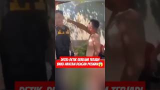 PREMAN TAMPAR PAK POL, 1 POLSEK SIKAT PREMAN PASAR INI😱 #viral #tentara #armedforces #shorts #polisi