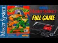 Battletoads in Battlemaniacs [SEGA MASTER SYSTEM] Gameplay Walkthrough FULL GAME [4K60ᶠᵖˢ🔴]