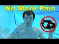 How to swim underwater without holding your nose - No more pain