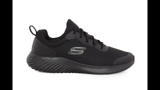 Skechers Ανδρικό Sneaker Μαύρο Bounder-Voltis 232005/BBK