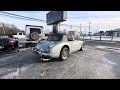 1967 austin healey 3000 bj8 mk iii cold start