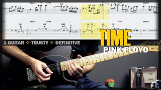 Time | Guitar Cover Tab | Guitar Solo Lesson | Backing Track with Vocals 🎸 PINK