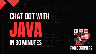 Build your first Java app in 30 minutes - Simple Chat Bot! 🙌🏽