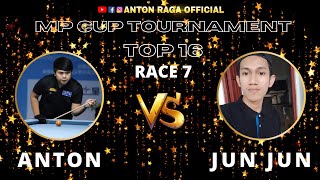 TOP 16 MATCH: ANTON VS. JUN JUN | MP CUP | 10BALLS | RACE 7