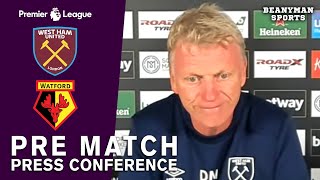 David Moyes FULL Pre-Match Press Conference - West Ham v Watford