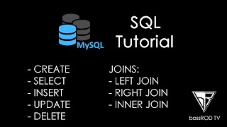 [TAGALOG] SQL Tutorial - CREATE, SELECT, INSERT, UPDATE, DELETE and JOINS