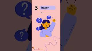 5 German Words a day - Verbs | Verben | #learngerman | #shorts