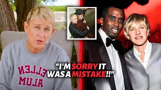 Ellen DeGeneres BREAKS DOWN After NEW Footages EXPOSES Her FREAK OFFs With Diddy