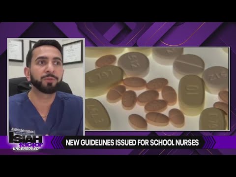 Strict new guidelines for school nurses