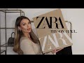 ZARA TRY ON HAUL.. spring edition.