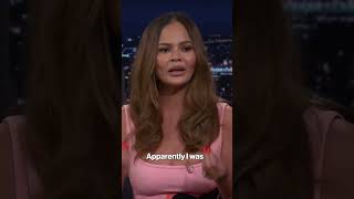 23 and Me results showed Chrissy Teigen she has a twin that didn’t exist #shorts