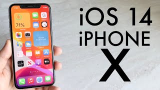 iOS 14 OFFICIAL On iPhone X! (Review)