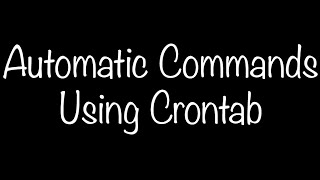 Setting Up A Pi To Auto Update And More Using Crontab