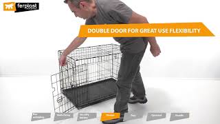 FERPLAST DOG CRATE DOG-INN: ASSEMBLY INSTRUCTIONS