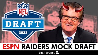 ESPN 2023 NFL Mock Draft: Find Out Who Todd McShay & Mel Kiper Have The Las Vegas Raiders Picking