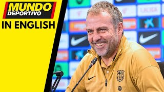 BARÇA IN ENGLISH: Hansi Flick Pre-Match News Conference | Original Audio | FC Barcelona - Atlético