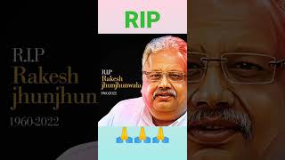 RIP Rakesh Jhunjhunwala || Maine Royaan || #shorts #rakeshjhunjhunwala #rip #bigbull