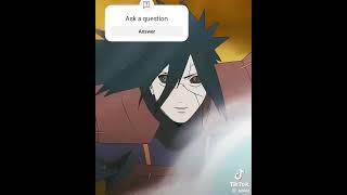 Madara uchiha dissing Naruto 🦊