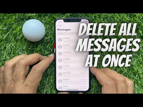 How to delete all text messages from iPhone at once
