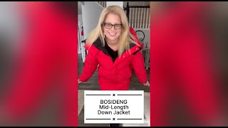 🧥 Ultimate Winter Style: BOSIDENG's Soft \u0026 Lightweight Down Jacket Review! ❄️  #DownJacket