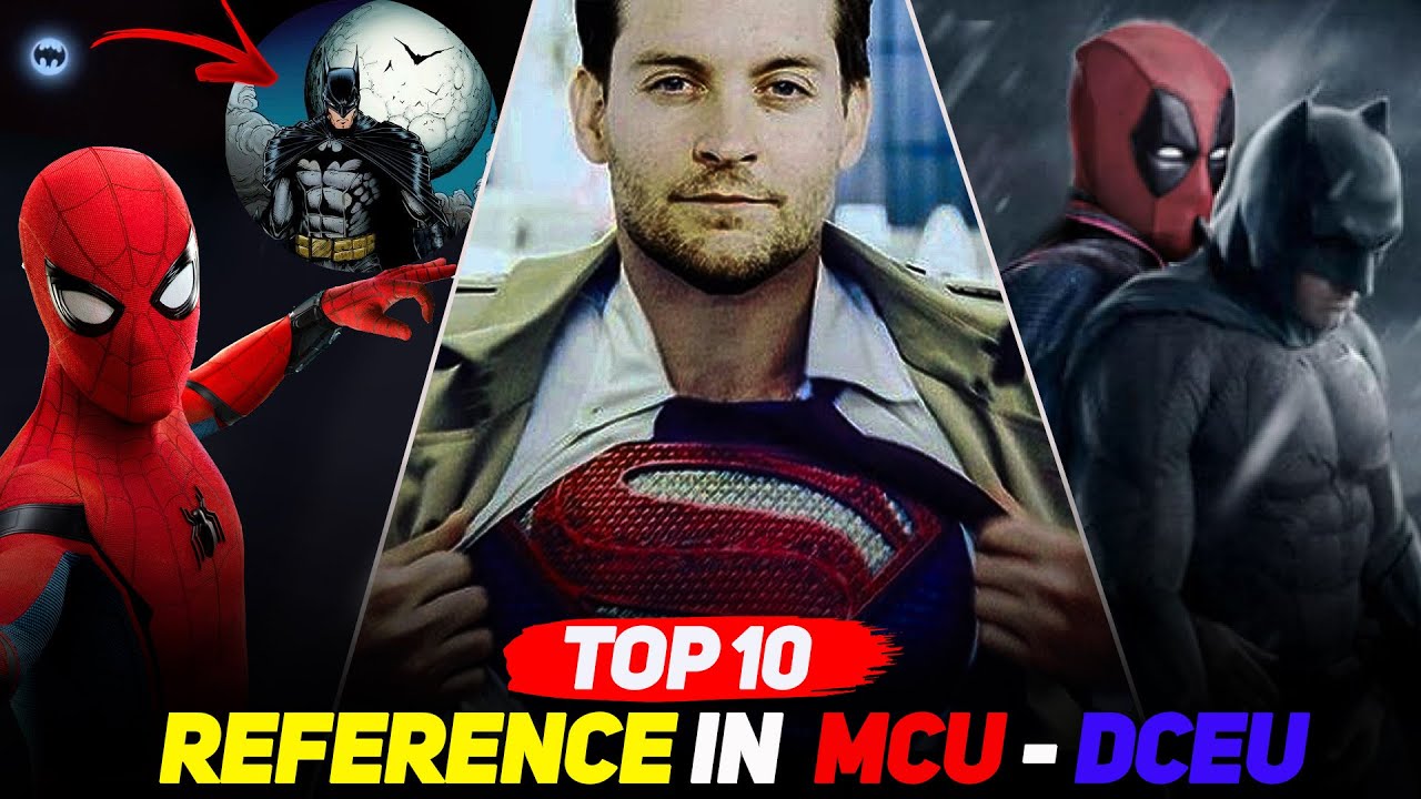 TOP 10 MCU DCEU References | DC References In MCU | @GeekySheeky0007 ...