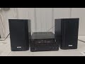 onkyo cd receiver cr 445 and onkyo speakers d 035