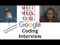 Mock Google Coding interview with an Ex-Google Software Engineering Intern | Strong Hire