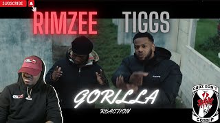 AMERICAN Reacts to Rimzee GORILLA ft @TiggsDaAuthor (Official Music Video)