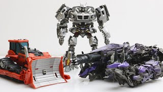 Crazy Stop Motion Robot Construction Transformers Robocar Car Toys Police Car & Lego Power Stickman
