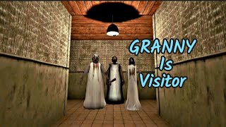 GRANNY Is Visitor In Slendrina Asylum Remastered!