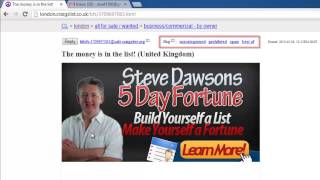 How To Report Craigslist Scam