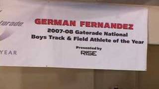 German Fernandez Awarded