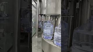 2000 bottles per hour 15L disposable barrel water filling machine