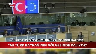 Alman Vekil Türk Bayrağından Rahatsız Oldu