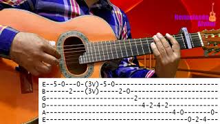 Mil felicidades - Tutorial - Guitarra - Requinto - Tablaturas - Bertín y Lalo