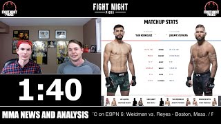UFC Boston: Yair Rodriguez vs. Jeremy Stephens 2-Minute Prediction