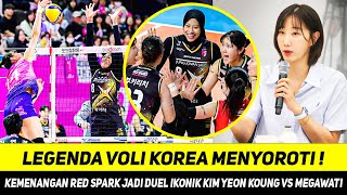 WADIDAW😱NAMA MEGAWATI DISEBUT MEDIA KOREA🔥KEKALAHAN PINK SPIDER BUAT KACAU LIGA VOLI KOREA😱