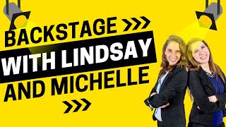 2351 - Backstage with Lindsay and Michelle