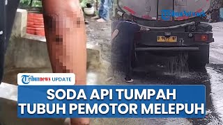 Korban Tumpahan Cairan Kimia di Padalarang Alami Kulit Panas \u0026 Kendaraan Rusak, Tuntut Ganti Rugi