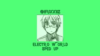 Perfume - Electro World (sped up/ nightcore)