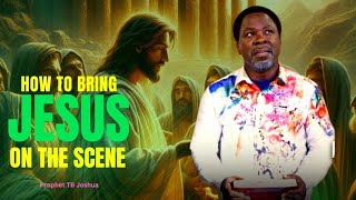 The secret of bringing Jesus on the scene # tbjoshua #scoan #motivation #christian