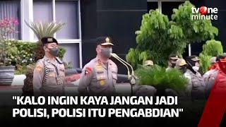 Jejak Digital Irjen Teddy Minahasa: Kalo Ingin Kaya Jangan jadi Polisi | tvOne Minute