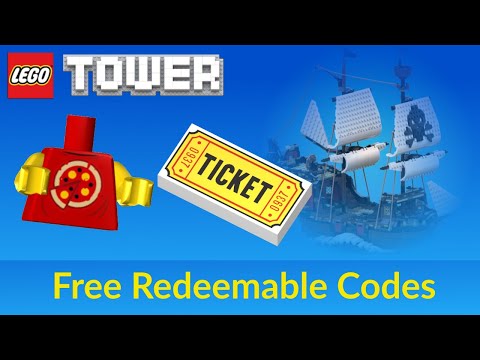 LEGO Tower Redeem Codes - Get These Items For Free!